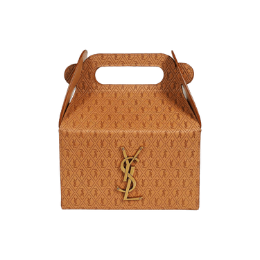 Saint Laurent Take-Away Box Handbag 'Brown'