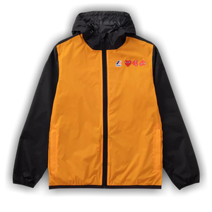 Comme des Garçons PLAY K-Way Hoodie Full Zip 'Orange/Black'
