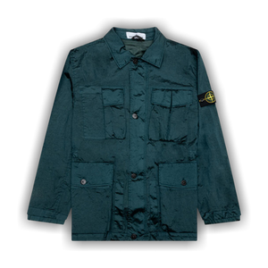 Stone Island Giubbotto Shirt Jacket 'Bottle Green'