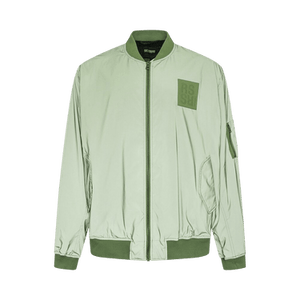 Raf Simons Classic Bomber With Leather Patch 'Green'