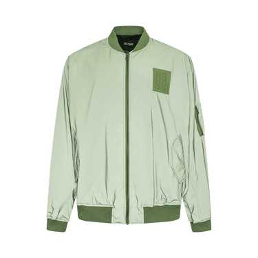 Raf Simons Classic Bomber With Leather Patch 'Green'