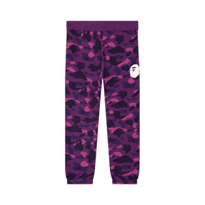 BAPE Color Camo Wide Fit Sweat Pants 'Purple'