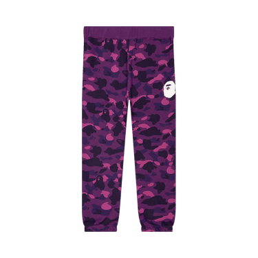 BAPE Color Camo Wide Fit Sweat Pants 'Purple'