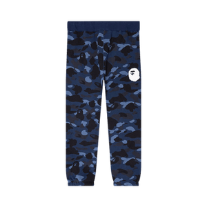 BAPE Color Camo Wide Fit Sweat Pants 'Navy'