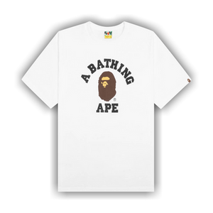 BAPE College Tee 'White'