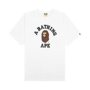 BAPE College Tee 'White'