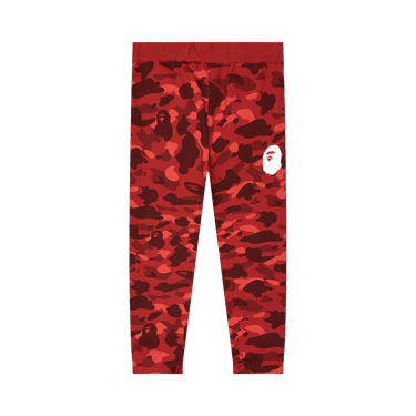BAPE Color Camo Wide Fit Sweat Pants 'Red'