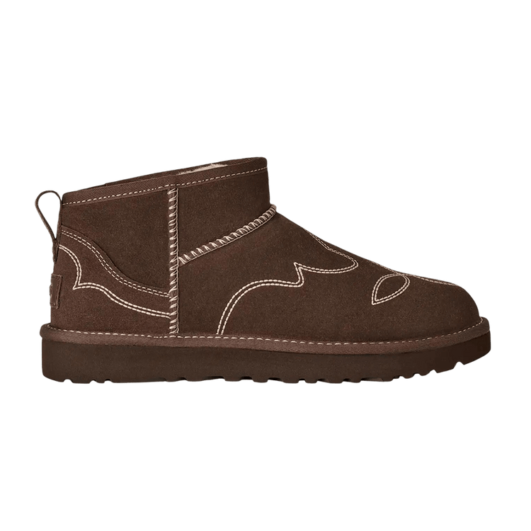 UGG Wmns Classic Ultra Mini Western 'Burnt Cedar' 1180628 BCDR