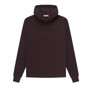 Fear of God Essentials Relaxed Hoodie 'Plum'