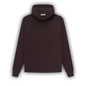 Fear of God Essentials Relaxed Hoodie 'Plum'