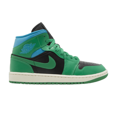Wmns Air Jordan 1 Mid 'Lucky Green Aquatone'