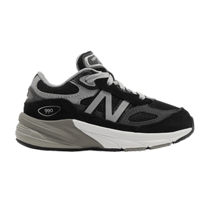 New Balance 990v6 Toddler 'Black Silver'