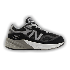 New Balance 990v6 Toddler 'Black Silver'