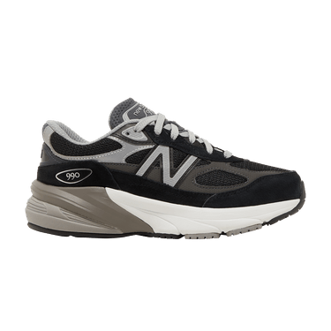 New Balance 990v6 Big Kid 'Black Silver'