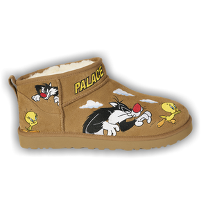 Palace x Looney Tunes x UGG Classic Ultra Mini Boot 'Chestnut'