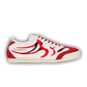 Onitsuka Tiger Wmns Mexico 66 Deluxe 'Kumadori - White Classic Red'