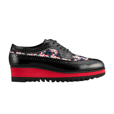 Onitsuka Tiger Wmns Brogue 'Black Classic Red Tweed'