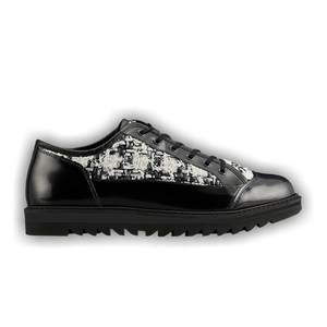 Onitsuka Tiger Blucher Lo 'Black White Tweed'