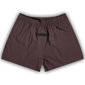 Fear of God Essentials Kids Running Short 'Plum'
