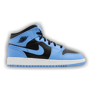 Air Jordan 1 Mid GS 'University Blue Black'