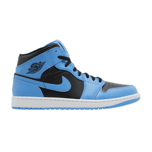 Air Jordan 1 Mid 'University Blue Black'