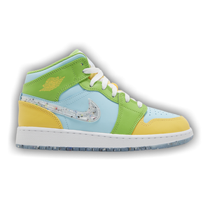 Air Jordan 1 Mid SE GS 'Recycled Grind'