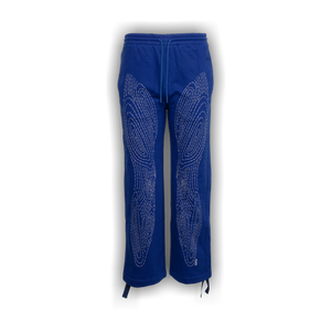 Off-White Body Stitch Skate Sweatpants 'Blue/White'
