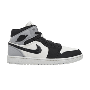 Wmns Air Jordan 1 Mid SE 'Light Steel Grey Canvas'