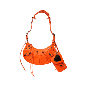 Balenciaga XS Le Cagole Shoulder Bag 'Fluo Orange'