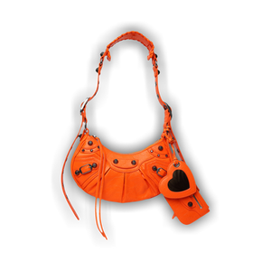 Balenciaga XS Le Cagole Shoulder Bag 'Fluo Orange'