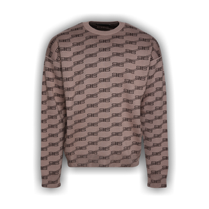 Balenciaga Crewneck 'Beige/Brown'
