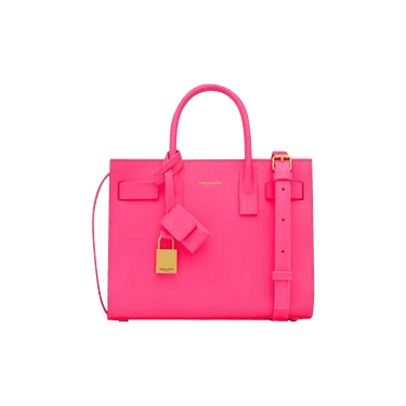 Saint Laurent Nano Sac Du Jour Tote Bag 'Pink Glow/Black'
