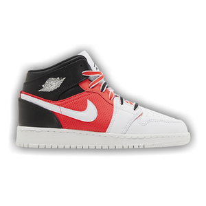 Air Jordan 1 Mid SE GS 'White Infrared'