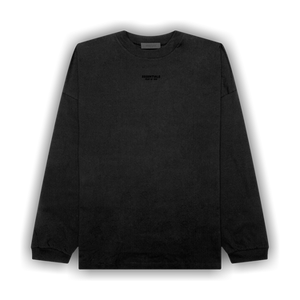 Fear of God Essentials Long-Sleeve Tee 'Jet Black'