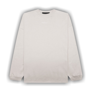 Fear of God Essentials Long-Sleeve Tee 'Silver Cloud'