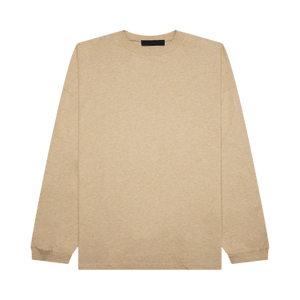 Fear of God Essentials Long-Sleeve Tee 'Gold Heather'