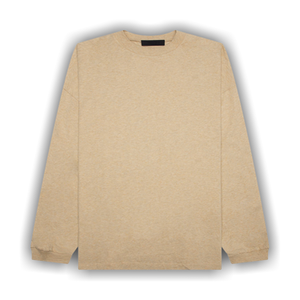 Fear of God Essentials Long-Sleeve Tee 'Gold Heather'