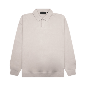 Fear of God Essentials Knit Polo 'Silver Cloud'