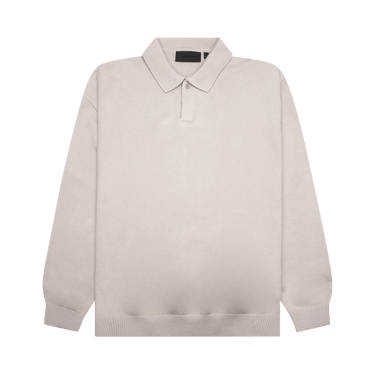 Fear of God Essentials Knit Polo 'Silver Cloud'