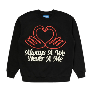 Market Always We Crewneck 'Vintage Black'