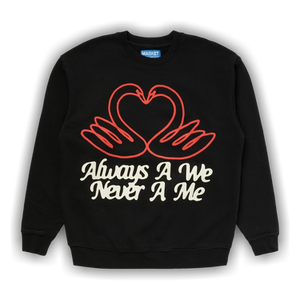 Market Always We Crewneck 'Vintage Black'