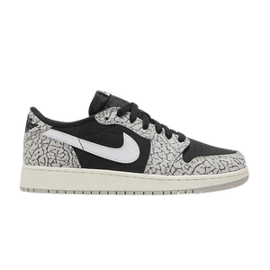 Air Jordan 1 Retro Low OG GS 'Black Cement'