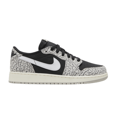 Air Jordan 1 Retro Low OG GS 'Black Cement'