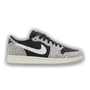 Air Jordan 1 Retro Low OG GS 'Black Cement'