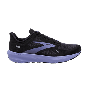 Brooks Wmns Launch 9 'Black Ebony Purple'