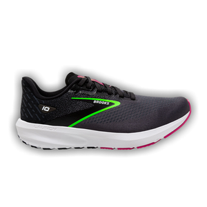 Brooks Wmns Launch 10 'Black Green'