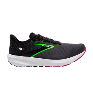 Brooks Wmns Launch 10 'Black Green'