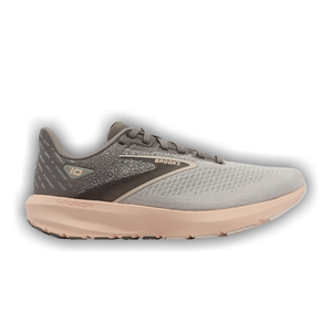 Brooks Wmns Launch 10 'Grey Pale Peach'