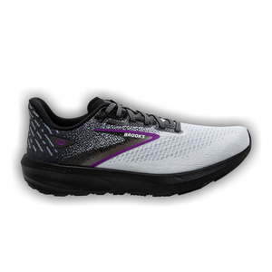 Brooks Wmns Launch 10 Wide 'Black Violet'