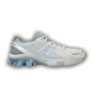 emmi x ASICS Gel Kinetic Fluent 'Cream Soft Sky'